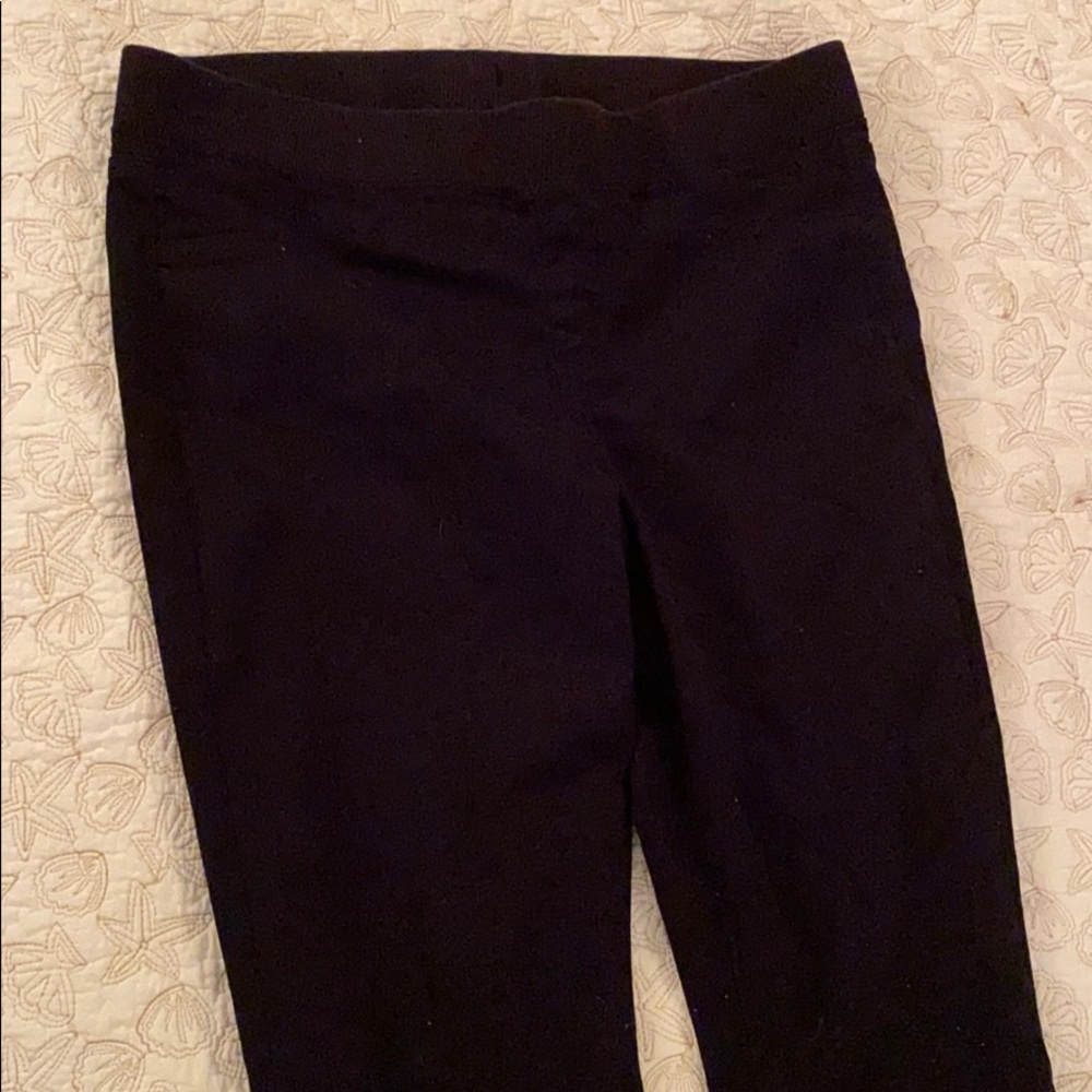 Black jeggings